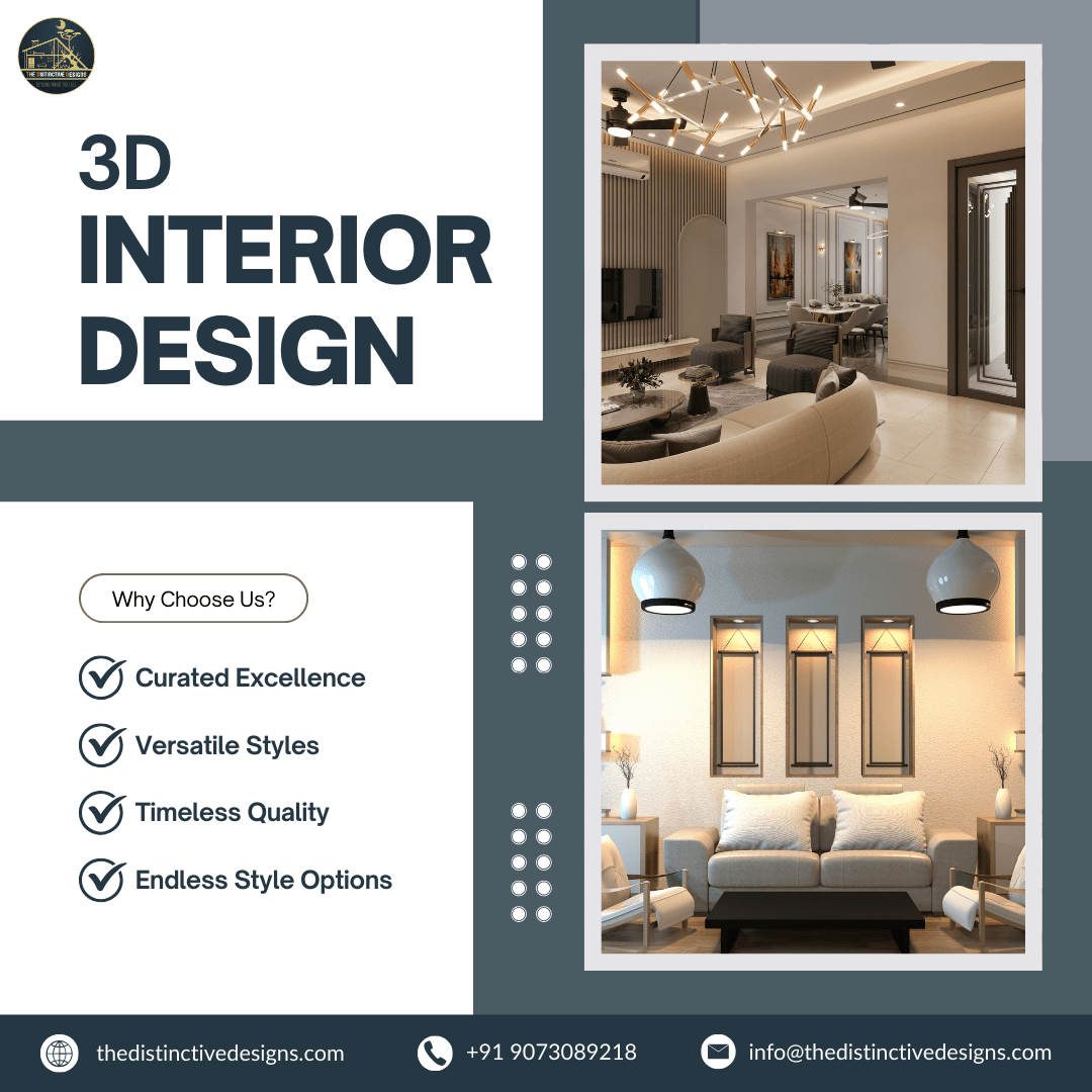 3D Interior Design: Visualize Your Dream Space Before It Comes to Life